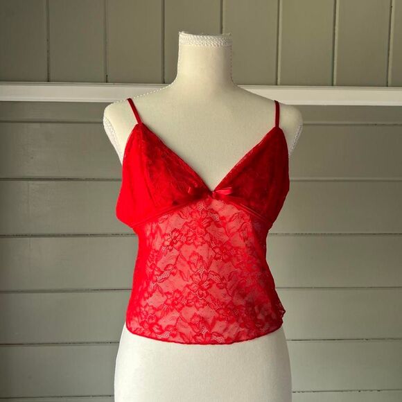 SHEIN Tops - Shein Women's Red Vest